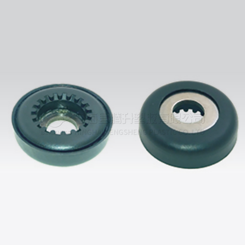 Top rubber plain bearing